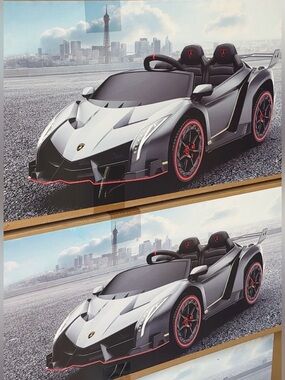 Lamborghini Boxed Licensed Product with Red and Black Printing
